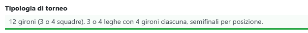 Il nuovo formato è ora disponibile su MioTorneo.info